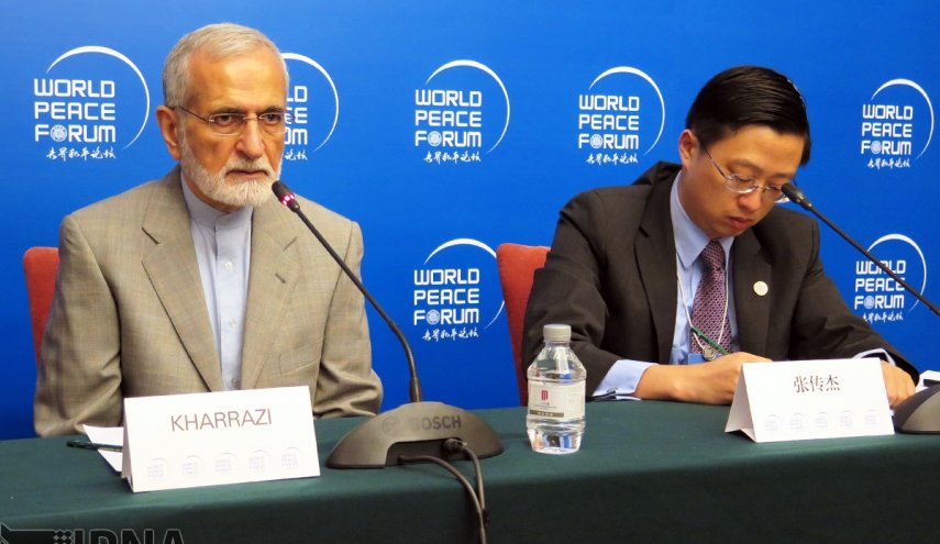 ایران والصین تؤكدان ضرورة تنفيذ البلدان الخمسة التزاماتها في الاتفاق النووي