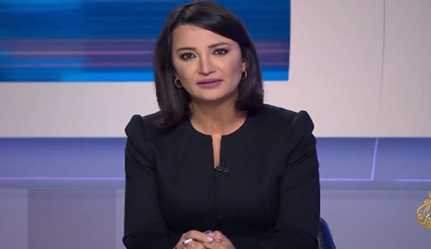 مذيعة الجزيرة تهاجم حكم 