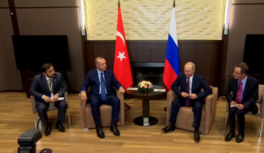 اردوغان: لقائي مع بوتين بشأن سوريا يمنح 