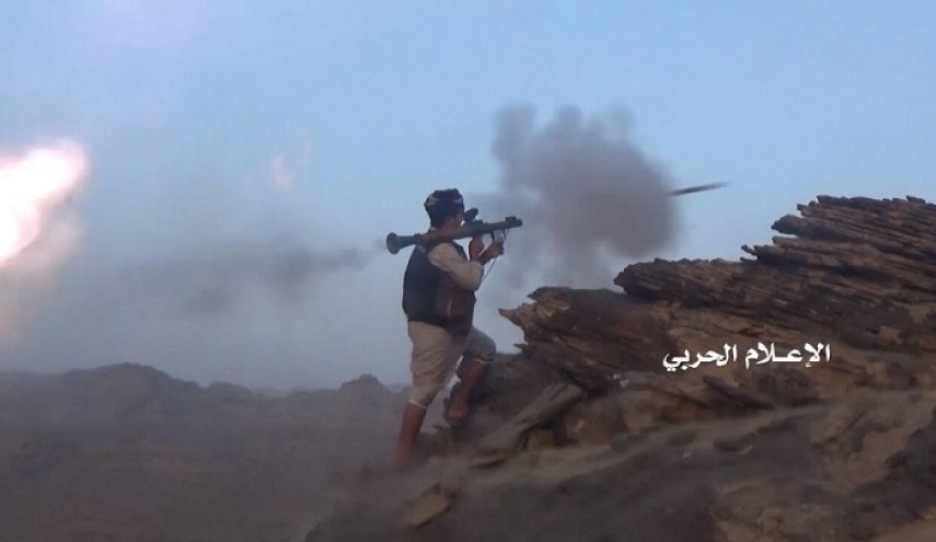 حمله به مواضع متجاوزان سعودی در استان صنعاء 