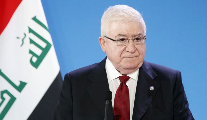 الرئيس العراقي في السليمانية من أجل الحكومة الجديدة