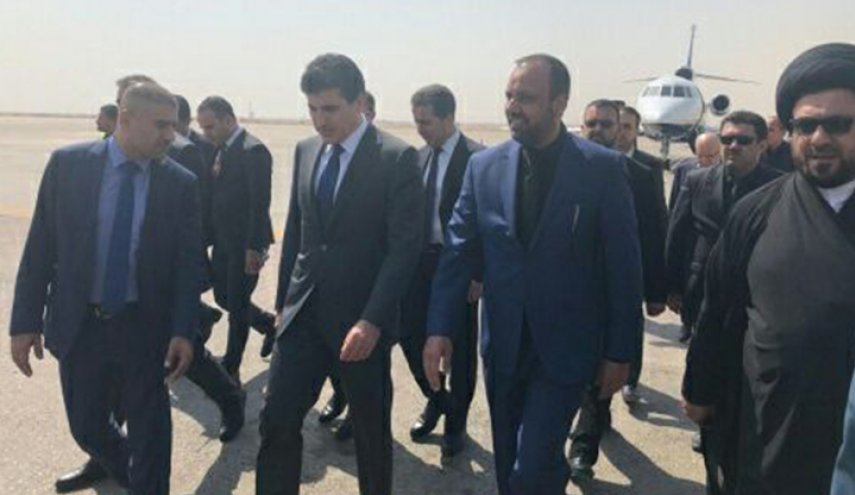 بارزاني بعد لقائه الصدر: بحثنا تشكيل الحكومة وخاصة رئاسة الوزراء