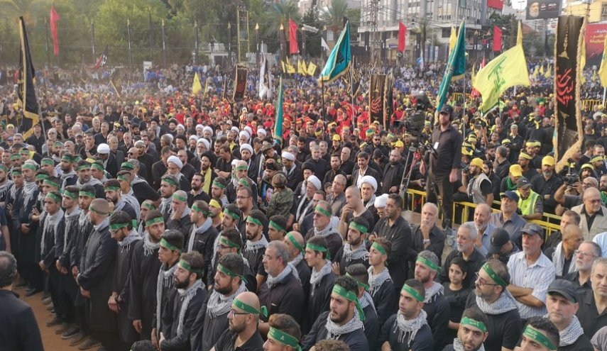 بالصور؛ مسيرة 13 محرم في النبطية جنوبي لبنان