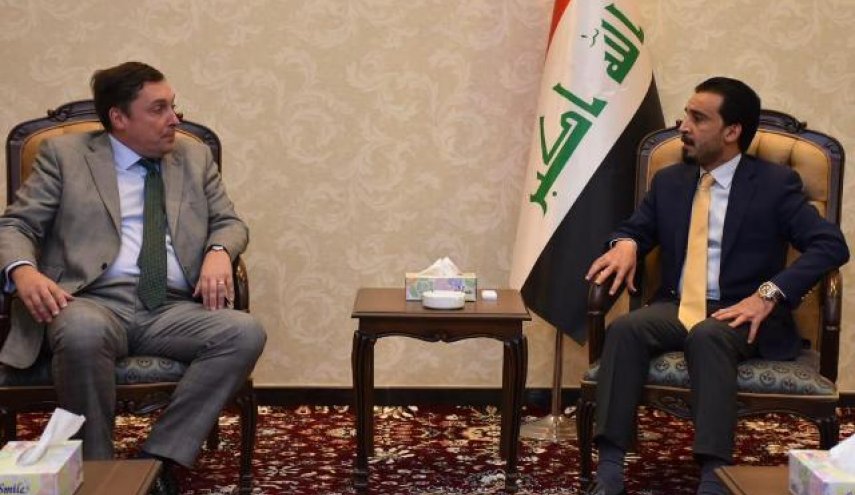 الحلبوسي يبحث مع السفير البريطاني سبل تعزيز التعاون المشترك