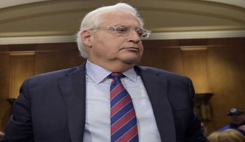 سفير أمريكا يتحدث عن حل الدولتين والاستيطان