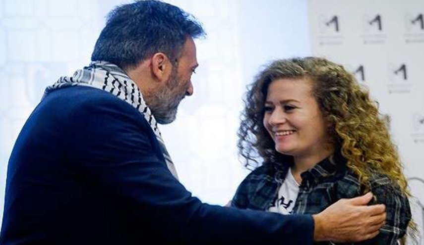 إسرائيل تهاجم ريال مدريد بسبب تكريم عهد التميمي
