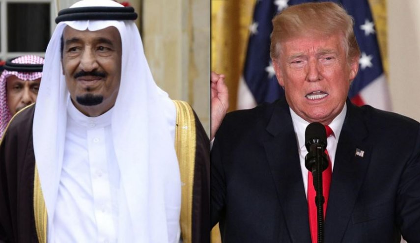 ​​​​​​​ترامب يكشف لأول مرة عما هدد به الملك سلمان