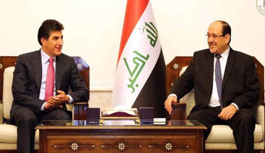 المالكي والبارزاني يبحثان آخر المستجدات بشأن منصب رئيس الجمهورية
