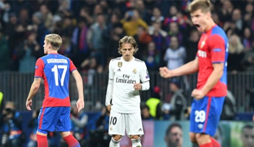 ريال مدريد حامل اللقب يسقط امام سسكا موسكو