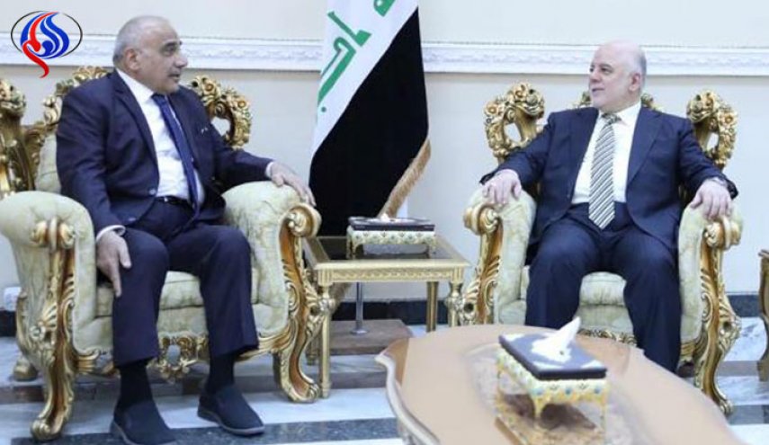 العبادي وعبد المهدي يبحثان دعم الحكومة المقبلة
