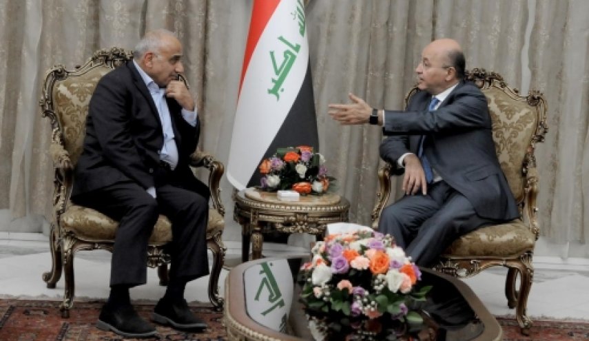 صالح وعبد المهدي يؤكدان على تشكيل حكومة وطنية تحظى بقبول شعبي

