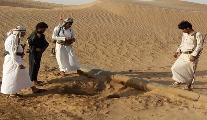  السعودية تنهب ثروات اليمن بمد أنبوب عبر حضرموت