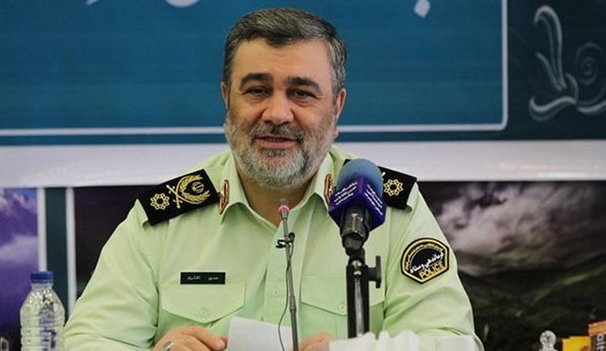 قائد الشرطة الايرانية: لن نسمح مطلقا لفاقدي الوثائق القانونية باجتياز الحدود