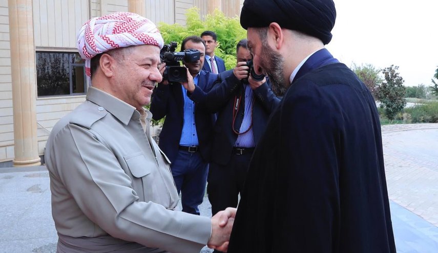 ماذا قال عمار الحكيم في لقاء مسعود بارزاني بأربيل؟
