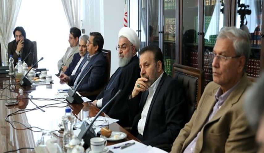 روحاني: لدينا خطط واسعة لمواجهة الحرب النفسية والاقتصادية