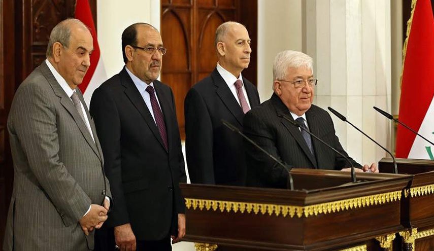مراسيم جمهورية بإحالة معصوم والمالكي وعلاوي والنجيفي إلى التقاعد