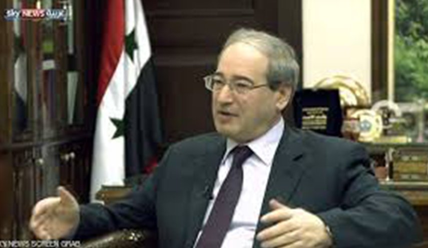 المقداد: سوريا لم ولن تستخدم الأسلحة الكيميائية