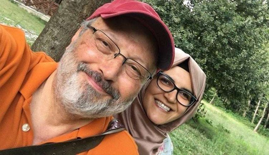خطيبة خاشقجي تشكر أردوغان بعد خطابه في البرلمان التركي