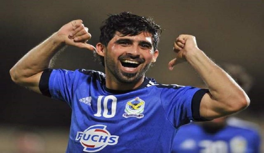 حمادي احمد افضل لاعب في كأس الاتحاد الاسيوي
