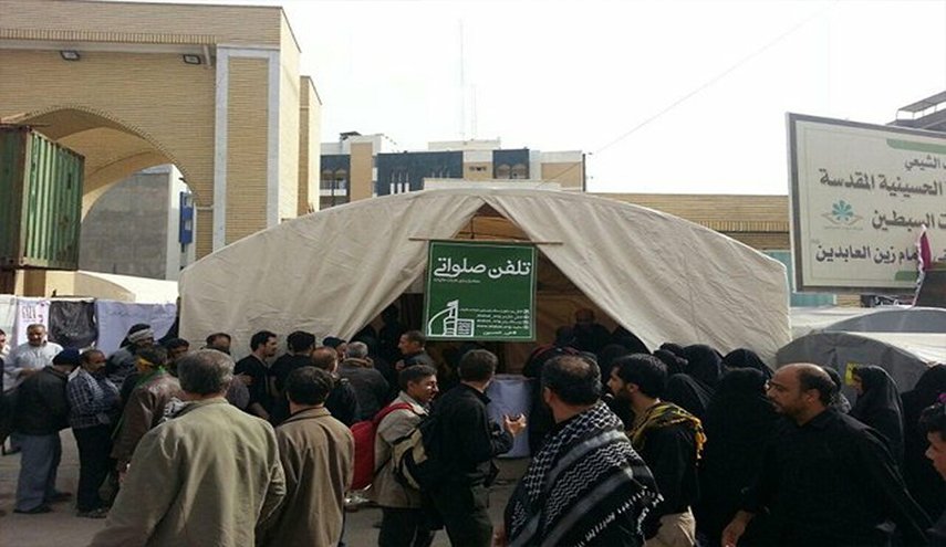 إیران والعراق وتحسین خدمات الاتصالات في زیارة الأربعین