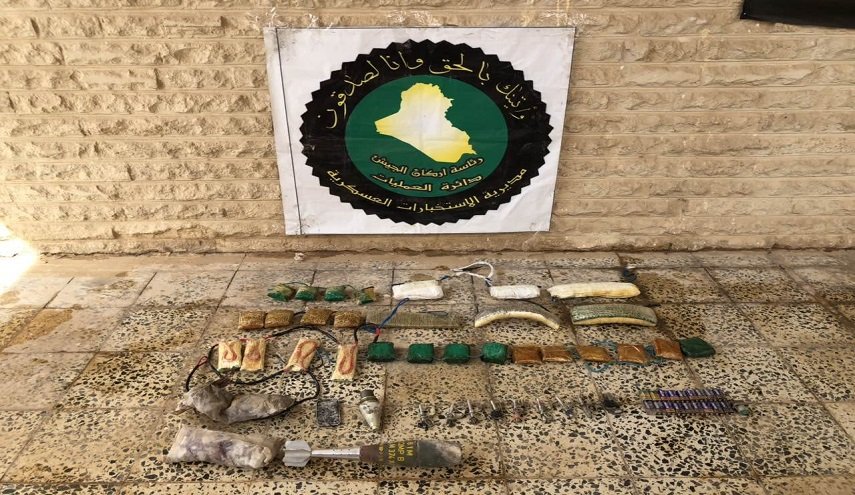 ضبط 11 حزاماً ناسفاً و9 صواعق تفجير في نينوى