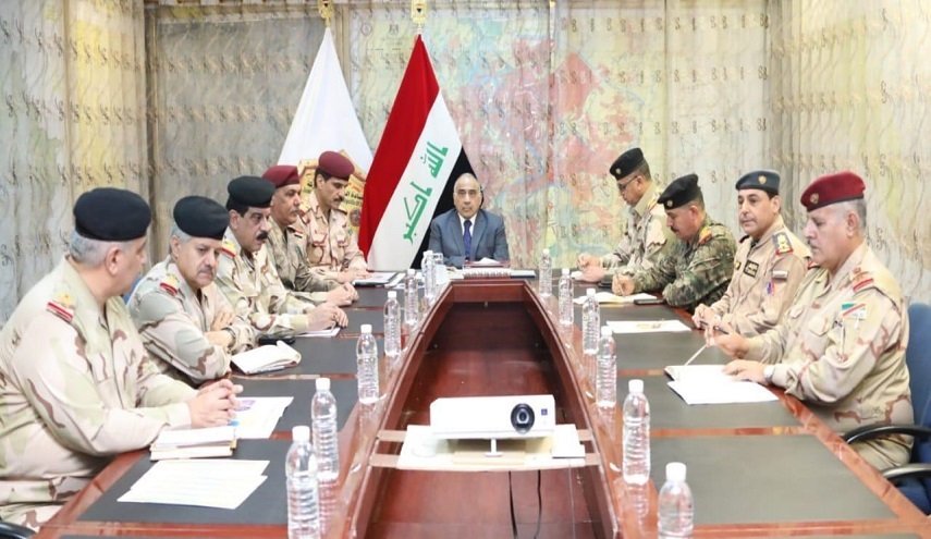 عبد المهدي يحذر من الخلايا الارهابية على الحدود 
