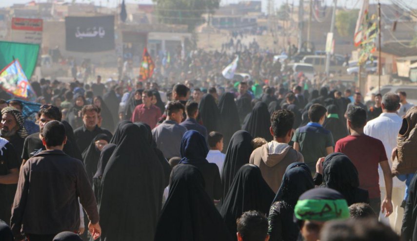 بالصور.. مراسيم زيارة الأربعين في الموصل