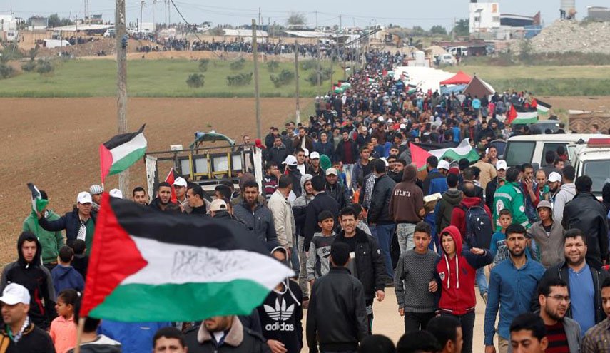 الهيئة العليا لمسيرة العودة تؤكد استمرار الحراك الجماهيري