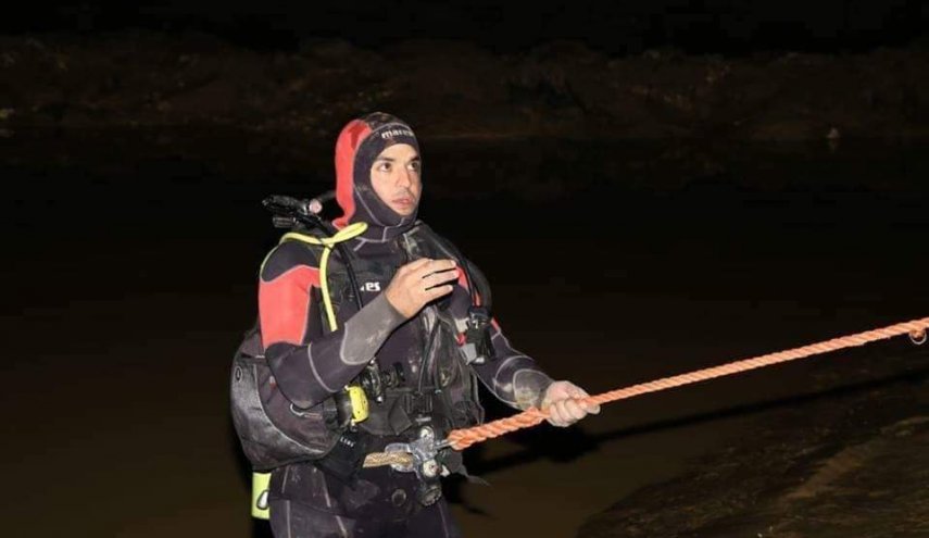 مصرع غطاس أردني خلال إنقاذه غرقى السيول
