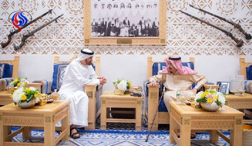 غیبت مشکوک ولیعهد عربستان در دیدار ولیعهد ابوظبی با شاه سعودی 