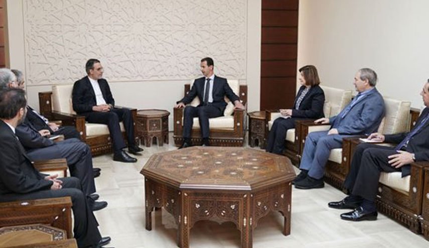 هذا ما دار بين بشار الأسد وجابري أنصاري في لقائهما بدمشق