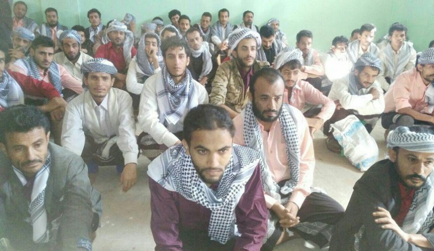 اليمن : الإفراج عن 60 من المغرر بهم في محافظة إب  (صور )