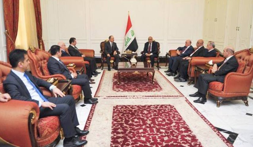 البارزاني يؤكد لعبد المهدي ثقته العالية بالحكومة
