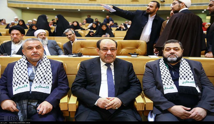 المالكي : محور المقاومة هو الذي حمى القضية الفلسطينية 
