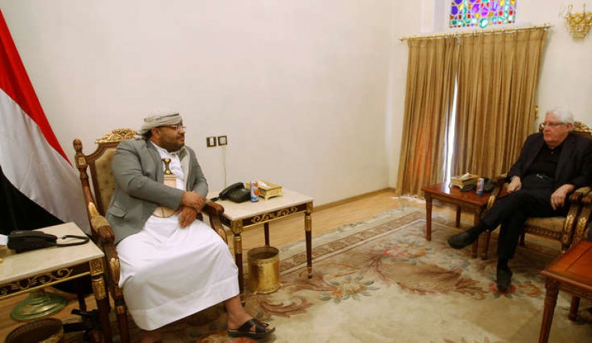 صنعاء تؤكد لغریفیث تمسكها باتفاق ستوكهولم حول الحديدة 