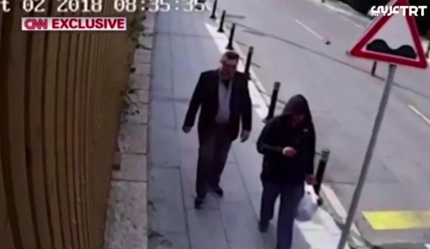 مفاجأة حول المدني المتنكر بملابس خاشقجي !