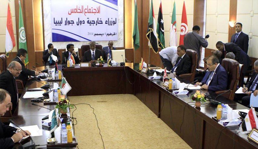 وزراء خارجية جوار ليبيا يرفضون التدخل الخارجي والحلول العسكرية