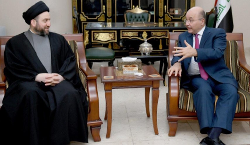 عمار الحكيم وصالح يؤكدان ضرورة توفير الخدمات وإكمال الكابينة الوزارية

