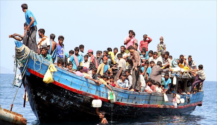 مجموعة من اللاجئين الروهينغا تصل إلى إندونيسيا