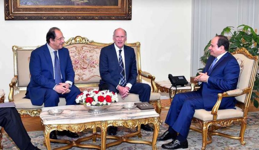 لقاء بين السيسي ورئيس المخابرات الأمريكية