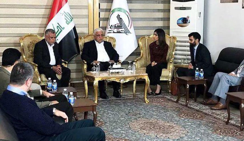 هيئة الحشد الشعبي تكرم الناشطة الايزيدية نادية مراد