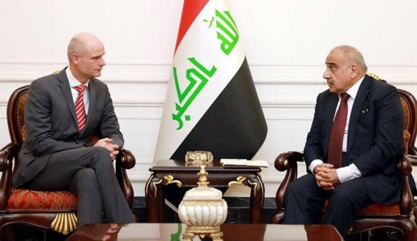 هذا ما قاله عبدالمهدي خلال لقاءه وزير الخارجية الهولندي
