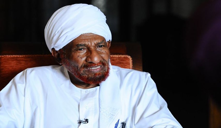 عودة الزعيم السوداني المعارض الصادق المهدي الى بلاده من المنفى