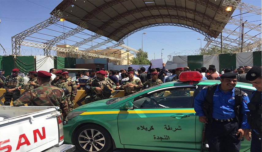 القبض على شخص شهر سلاحه الناري بوجه نجدة كربلاء