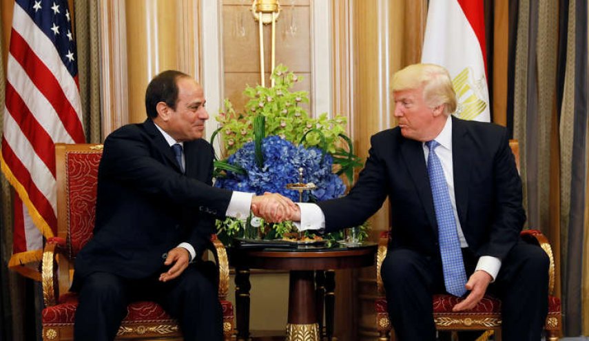 السيسي يبحث مع ترامب الأوضاع في سوريا
