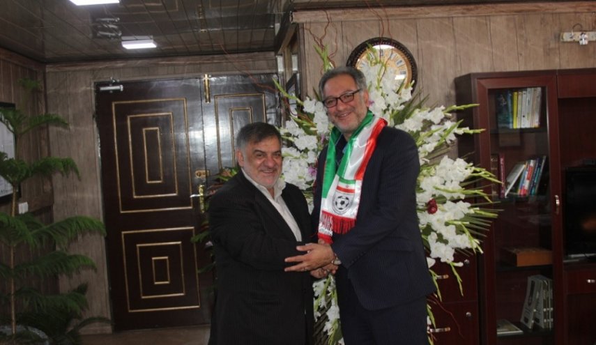 مدیرعامل ارم سبز، سفیر فرهنگی تیم های ملی فوتبال