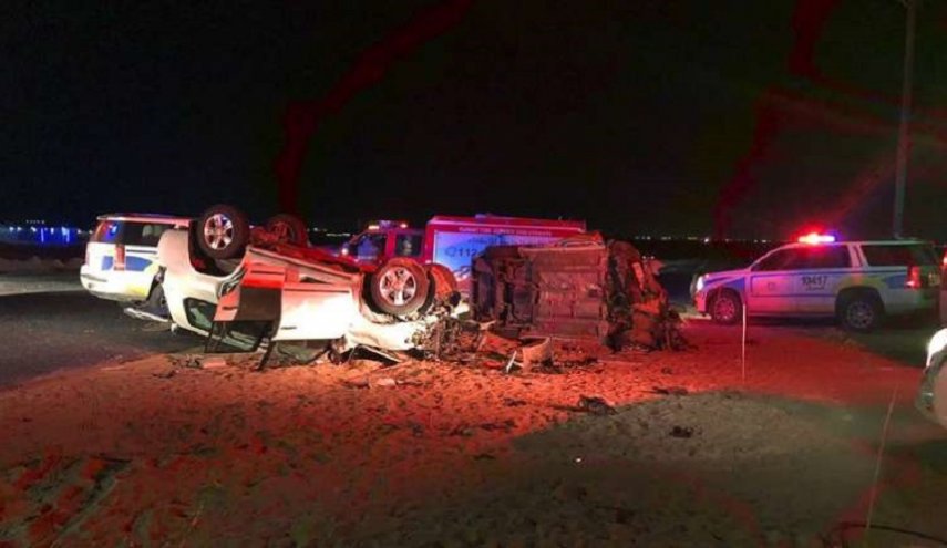 بالصور.. حادث سير مروع في الكويت يودي بحياة 6 مصريين
