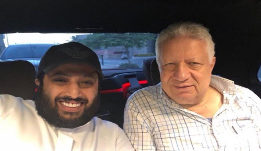تركي آل الشيخ يتوعد رئيس نادي الزمالك بعمر خربين!