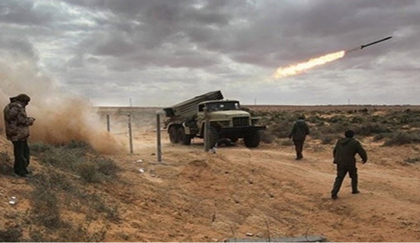 معركة طاحنة تلتهم جحافل المسلحين في جبل النار بحرض