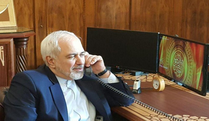 ظريف واوغلو يتشاوران بشأن مستجدات الوضع في فنزويلا